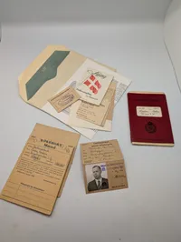 Samling af danske dokumenter fra 1940'erne og 1950'erne
