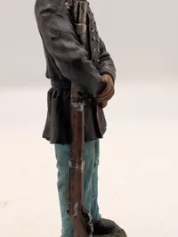 Håndmalet tinsoldat af Dansk 1864 infanterist 