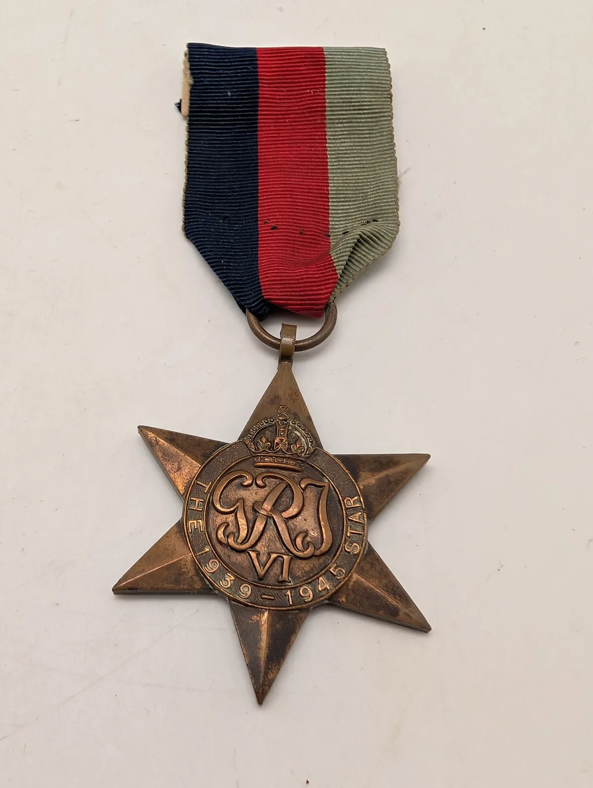 British World War II 1939-1945 Star Campaign Medal