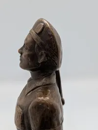 H.F. Agte L'Forge Bronze Statuette af Modstandsmand, 5. Maj 1945