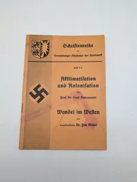 Schriftenreihe der Verwaltungs-Akademie der Nordmark, Heft 3/4