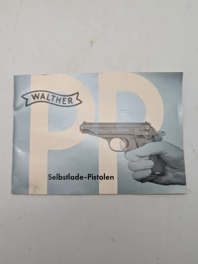 Walther PP Selbstlade-Pistolen Instruktionsmanual