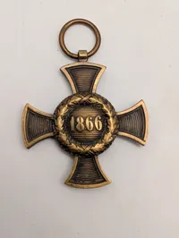 Bayersk Mindekors for Krigen i 1866 (Erinnerungskreuz 1866)