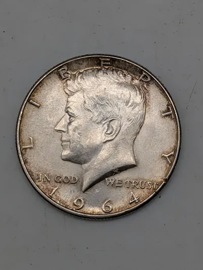1964 Kennedy Half Dollar 90% Silver Coin