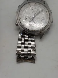 Samling af fire herreure fra Seiko, Angelo-Milano og Poker EM