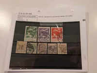 Danmark Frimærkesamling 1864-1925, Luftpost og Avisporto
