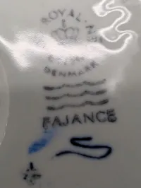 Royal Copenhagen Porcelænskrus med Maritimt Motiv