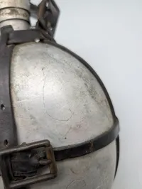 Tysk WW2 feltflaske brugt af serbiske partisaner 