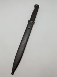 Tysk Mauser K98 Bajonet med Metalskede