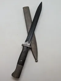 Tysk K98 Bajonet ddl 1940 med matchende skede Ostsee mærket nummerens 