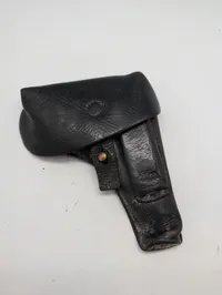 Sort Læderpistolhylster Dansk politi 