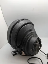 Telemit Tysk Militær Kampvognshjelm med Headset og Taske