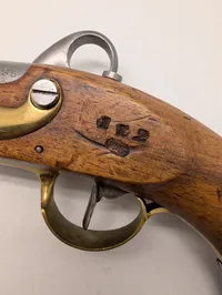 Slesvig-Holstenernes  model 1849 Artilleripistol brugt i Danmark 