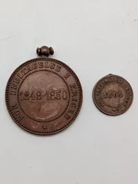 Danish War Commemorative Medals for 1848-1850 and 1864
