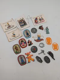 Vintage German WHW Winterhilfswerk Donation Tokens and Fairy Tale Booklets