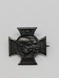Samling af Østrig-Ungarske Første Verdenskrig Patriotiske Pins og Emblemer