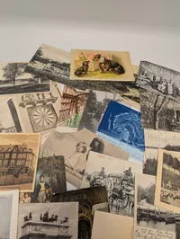 Collection of Vintage Early 20th Century International Postcards  Sendt til Grevinde Hamilton 