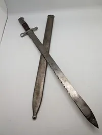 Elsener Schwyz M1914 schweizisk pionerbajonet med savtakker