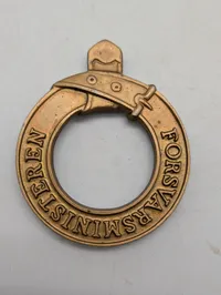 Dansk Forsvarsministeren emblem