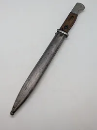 Tysk Mauser K98 Bajonet med Metalskede nummerens 