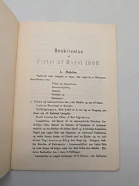 Forlaget Zac, Beskrivelse af Pistol Model 1885, hæfte fra 1969
