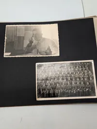 Tysk fotoalbum med portrætter af soldater fra 2. verdenskrig