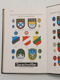 SS Kalender 1945: Lommebog for danske SS-Frivillige, original og komplet 