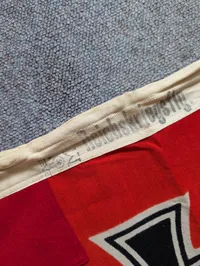 Tysk Reichskriegsflagge (1938-1945) fra Plutzer & Brüll, originalt 