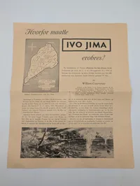 WWII Military Ephemera Lot: Battle of Britain, Iwo Jima, and Invasion Craft