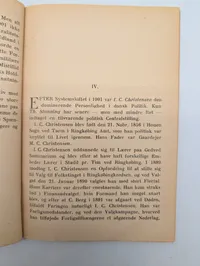 Antik dansk historisk bog om dansk politik 1914-1939