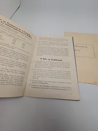 To danske militære hæfter: Statens Civile Luftværn og Skyttebog (1938)