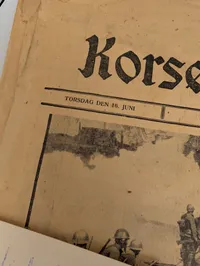 Samling af danske illegale blade og aviser fra besættelsestiden