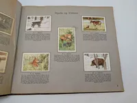 Collection of Four Vintage Danish Rich's and Danmark's Serie Picture Albums