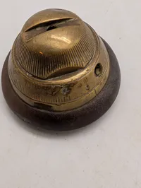 Antik messing tidsbrandrør til artilleri Tysk WW1 