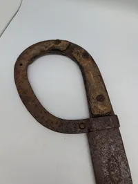 Antik Sukkerrørs machete fra Dansk Vestindien 