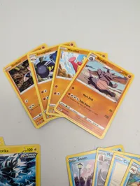 Samling af Pokémon TCG-kort, diverse serier