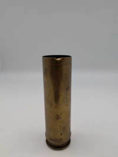 Antik messing patronhylster, 20mm kaliber