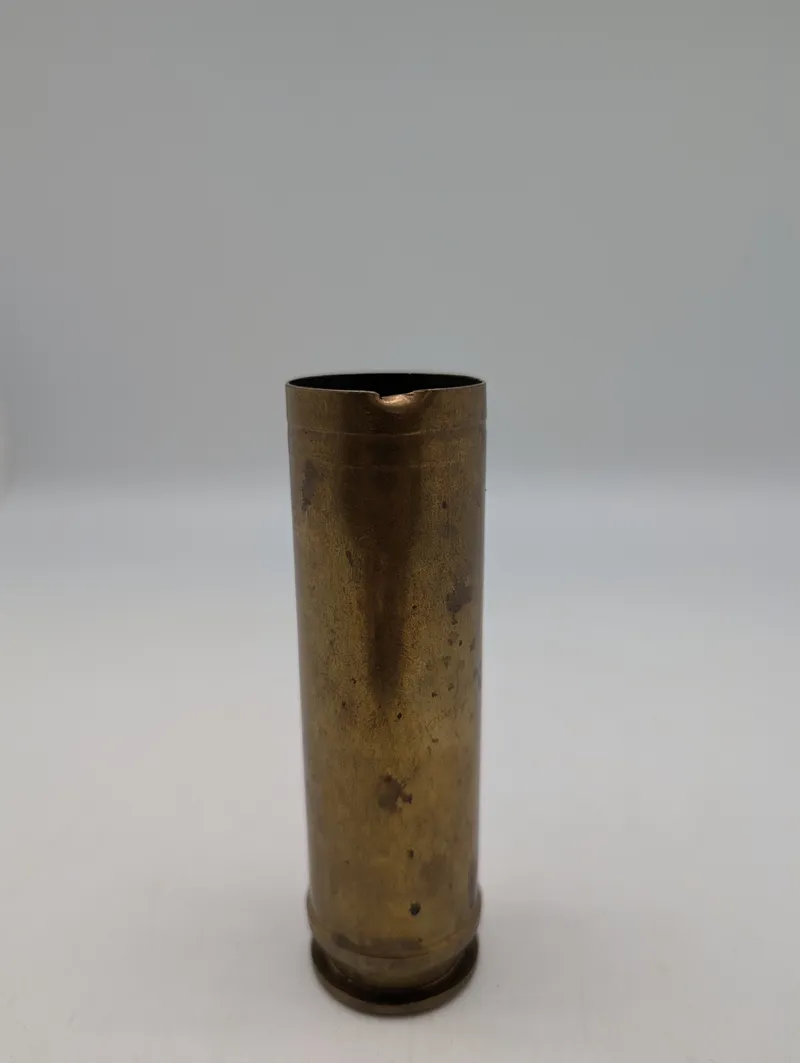 Antik messing patronhylster, 20mm kaliber