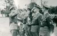 Ekstremt Sjældent Dansk D.N.S.A.P. ærmeskjold for Syssel Leder WW2 