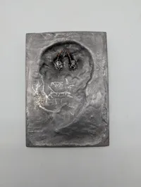 German Third Reich Era Adolf Hitler Profile Relief Plaque 