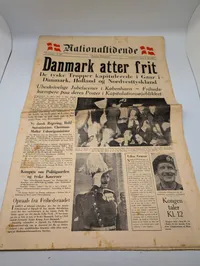 Nationaltidende Avis, 5. Maj 1945 - Danmark Atter Frit