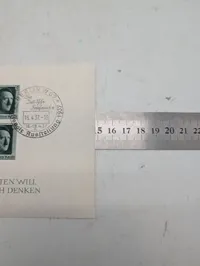 Tyskland 1937 Adolf Hitler Souvenirark Michel Block 7