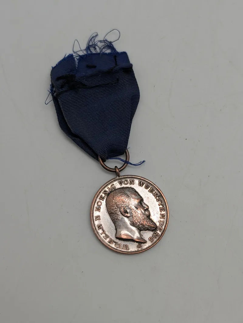 Württembergsk Militær Fortjenstmedalje i sølv, Wilhelm II