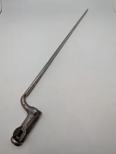 Bajonet for Suhler Tapriffel model 1854, ex Slesvig Holsterner M1849 