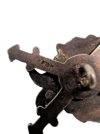 Ekstremt Sjældent Dansk D.N.A.S.A.P Æresemblem for frontkæmpere  WW2, originalt 