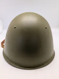 Sovjetisk SSh-68 Stålhjelm med Indvendig Stempling