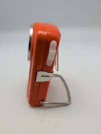 Vintage Wonder Cinea lommelygte i orange metal med original æske