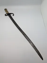 French Model 1866 Chassepot Yataghan Sword Bayonet