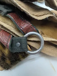 Tyske  Gebirgsjäger Ski Skins  i Sælskind med Metalklemmer WW2