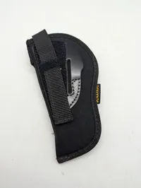 Kadar sort nylon pistolhylster med trykknaplukning